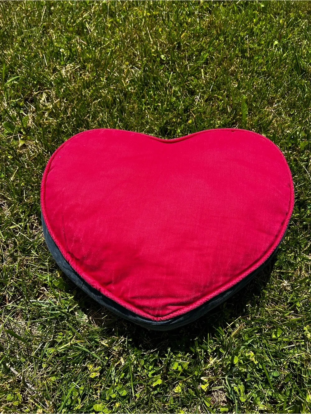 Primitive Americana Heart Pillow